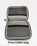 14 inch neoprene laptop sleeve bag with free cable bag and mousepad