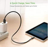 Ugreen 10836 USB 2.0 to Microusb Cable 1 meter Black Charge and Sync Cable