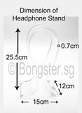 Thick Good Quality Acrylic headphone stand holder