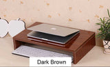 Sturdy 1 level wooden laptop riser Ergonomic stand, Model H