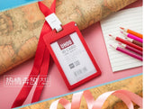 UHOO 6623 /6624 ID card Namecard card holder with lanyard