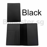 Passport holder cover with card slots synthetic leather