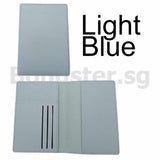 Passport holder cover with card slots synthetic leather