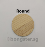 5 pieces DIY Wood pieces for crafting painting coaster artwork