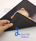 Mouse pad for desktop PC laptop with anti-slip bottom