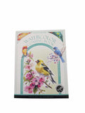 Watercolour painting book with paint and paintbrush 7 designs DIY adults and kids