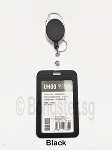 Retractable Badge reel with hook ID tag
