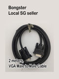 2 meters VGA male to male cable