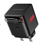 Valore PD65W GaN Wall Charger with Retractable Cable PA-013