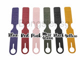 Luggage Travel Name Tag Travel PU Leather 6 colours