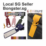 Luggage Travel Name Tag Travel PU Leather 6 colours