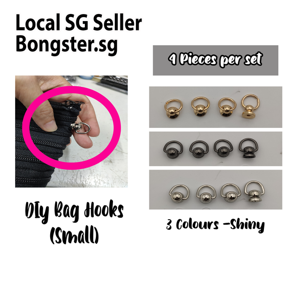 DIY bag strap hooks buckle 4 sets per lot small size