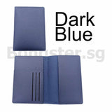 Passport holder cover with card slots synthetic leather