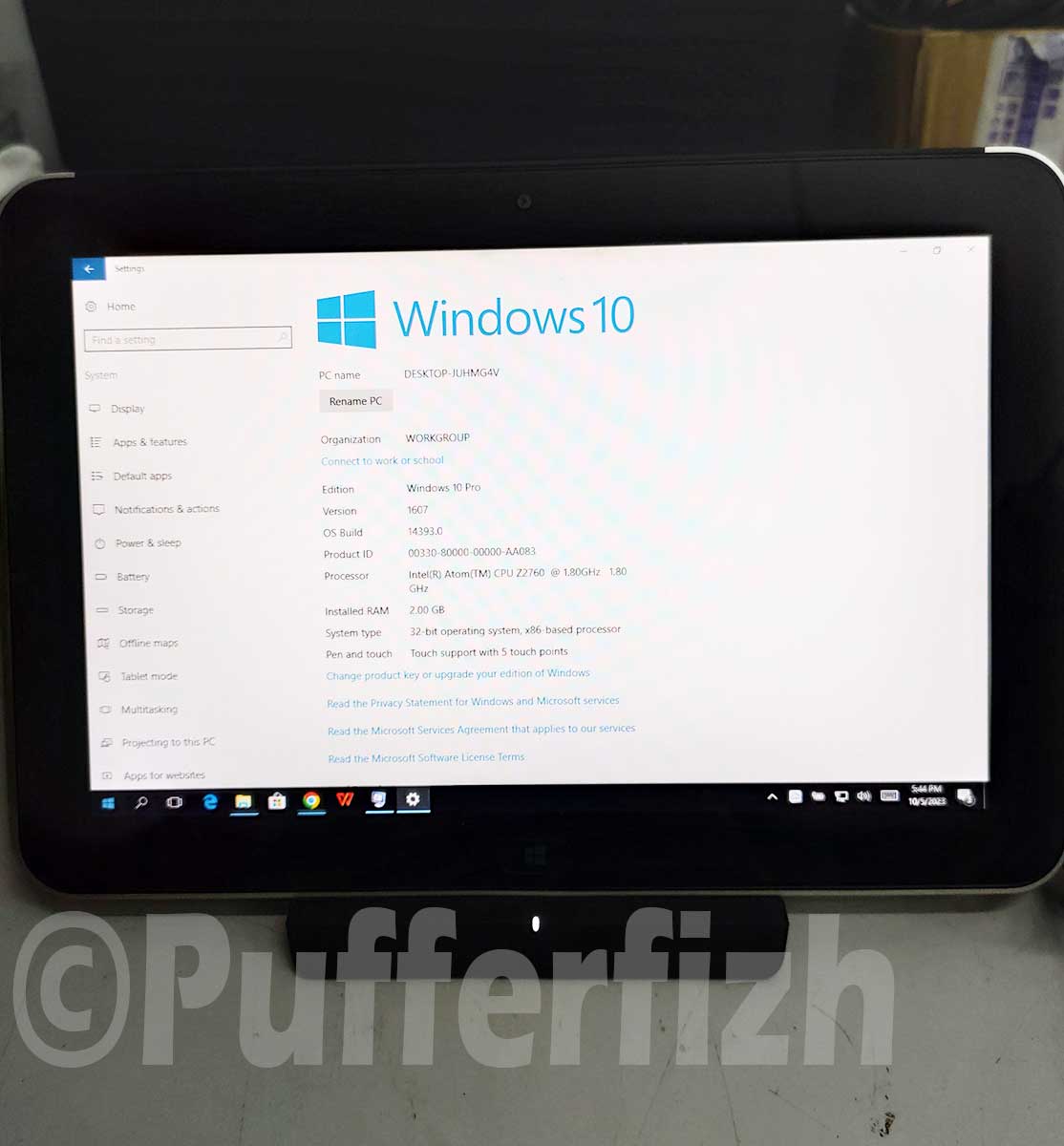 HP Elitepad 900 10.1-inch diagonal windows Tablet – Bongster