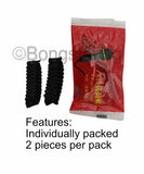 Disposable microphone cover non woven individually pack Black