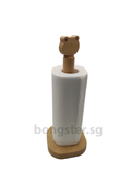 Wooden Kitchen towel stand holder