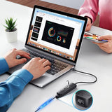 Ugreen USB3.0 Hub with Gigabit Ethernet Adapter 50624