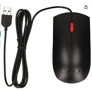 Lenovo USB wired mouse 1600dpi 4Y50R20863