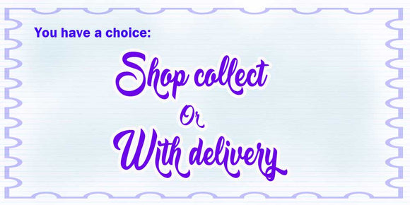 Support shop collect or with  delivery