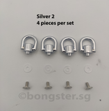 DIY bag strap hooks buckle 4 sets per lot medium size