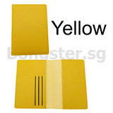 Passport holder cover with card slots synthetic leather