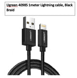 Ugreen 1 meter lightning cable, Braided