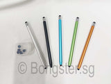 2 sided tips Capacitive touchscreen stylus for smartphones and tablets