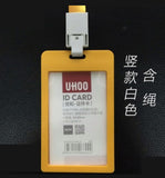 UHOO 6623 /6624 ID card Namecard card holder with lanyard
