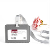 UHOO 6809 /6810 PU Leather ID card Namecard card holder