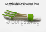 Shutter Blinds Car aircon vent Microfibre Cloth with brush