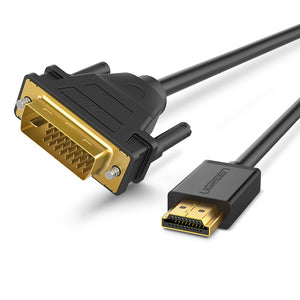 Ugreen 10135 HDMI to DVI ( 24+1) Cable Male to Male 2 meters