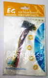 Power Cable Molex IDE to Serial ATA Power Adapter 4 Pin to 12 Pin Cable Y Cable