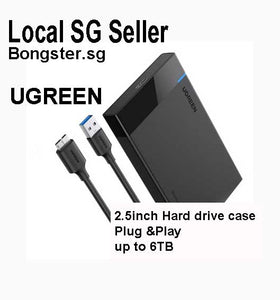 Ugreen USB 3.0 to 2.5 inch SATA III Hard Drive or SSD  Enclosure 30848