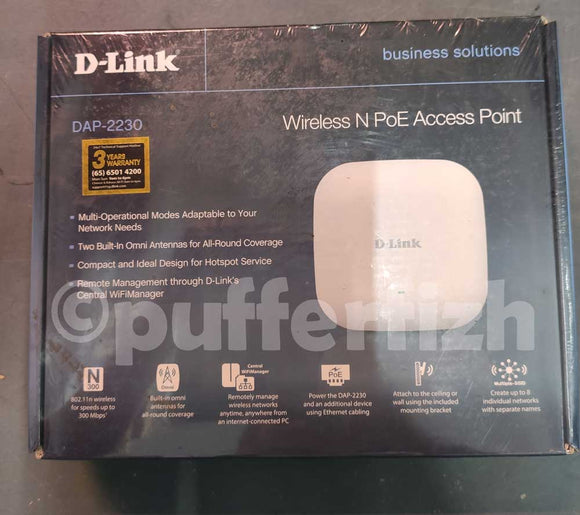 D-Link DAP-2230 Wireless N Poe Access Point
