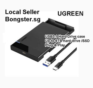 Ugreen USB C to USB 3.1 SATA III 2.5 Inch Hard Drive Enclosure 50743