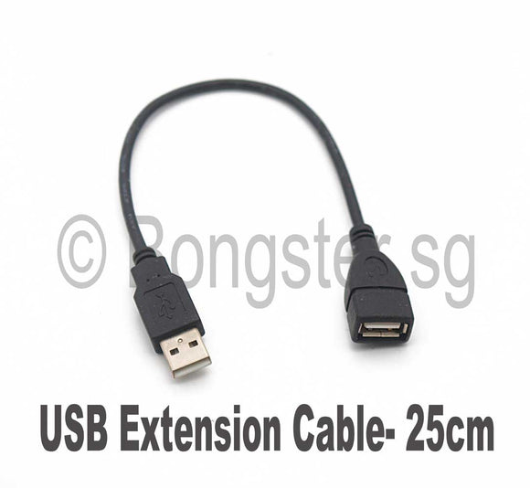 USB 2.0 Extension cable 25cm