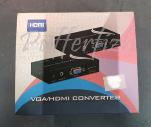 VGA and audio to HDMI converter