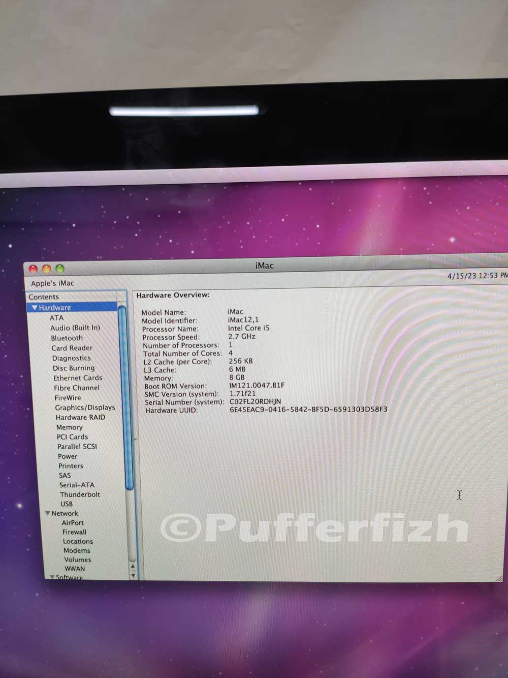 ￼iMac (21.5-inch Mid 2011) （元箱有り） Apple iMac 21.5