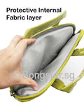 11 inch laptop protective sleeve with side zipper