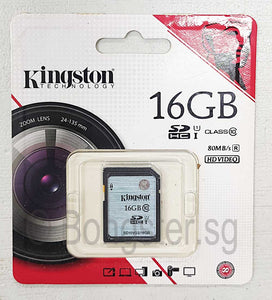 Kingston Class 10 SD Card 16GB