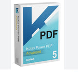 Kofax Power PDF Advanced Version 5 ( for Windows PC laptop ) Digital Download