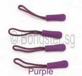 Colourful zipper Pulls for clothes and bags ( 10 pieces)