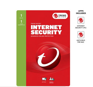 Trend Micro Internet Security (1 Device) 1 Year Licence