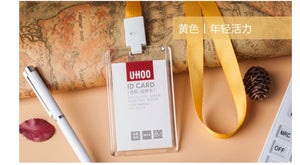 UHOO 6615 /6616 Transparent Acrylic ID card Namecard card holder